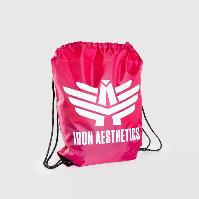 Zsinóros hátizsák Iron Aesthetics Go-To, rózsaszín-1