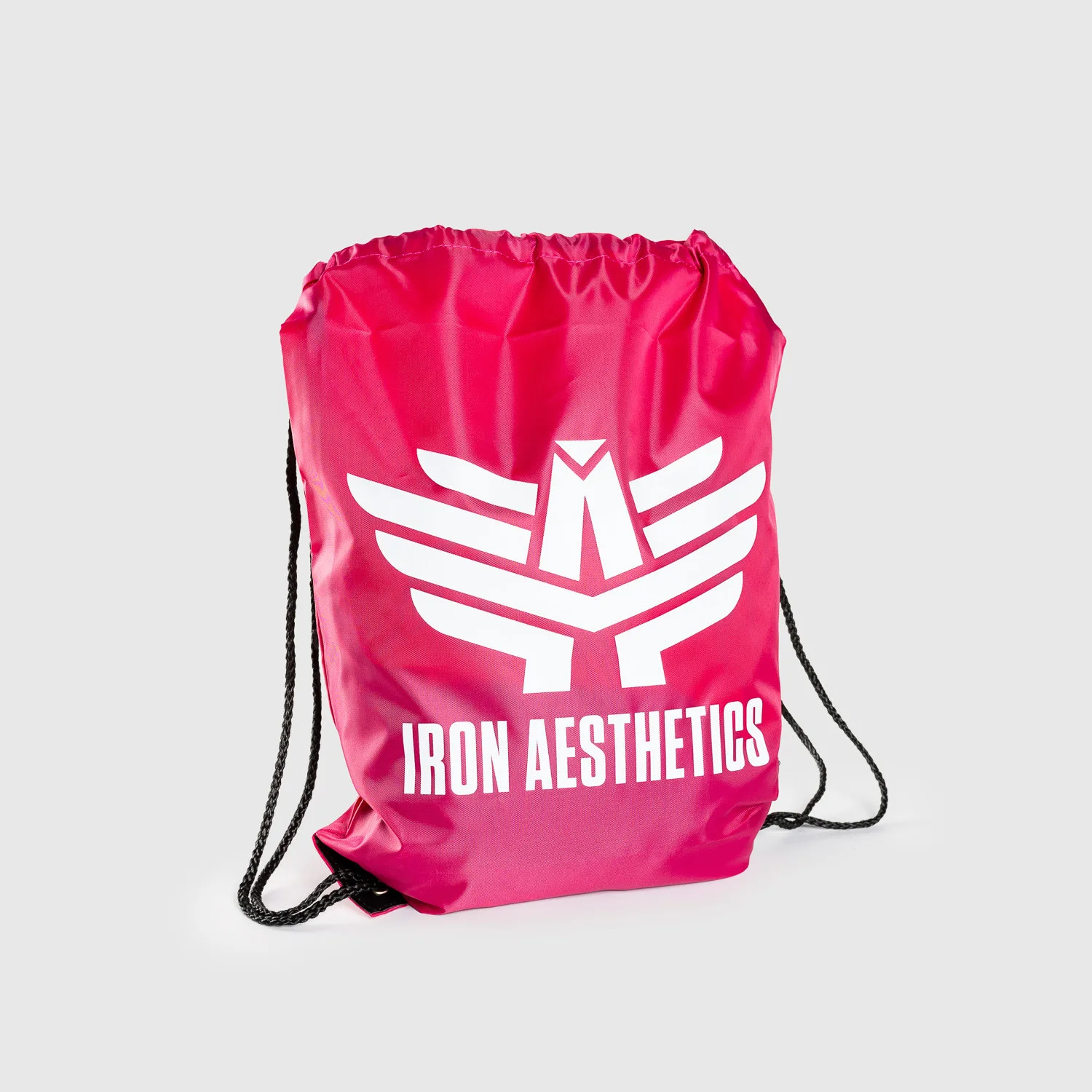 Zsinóros hátizsák Iron Aesthetics Go-To, rózsaszín-1