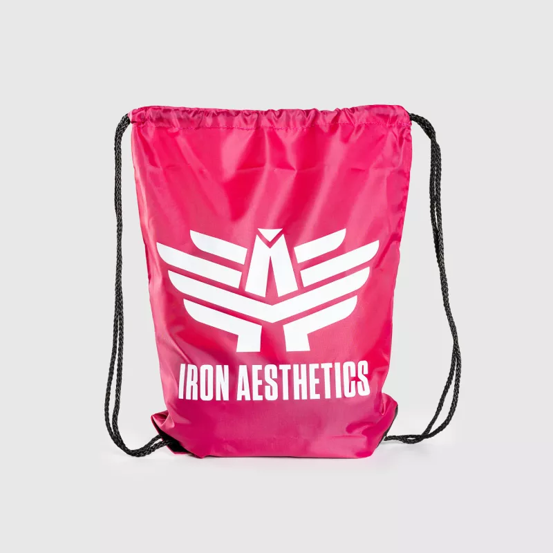 Zsinóros hátizsák Iron Aesthetics Go-To, rózsaszín-2