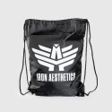 Zsinóros hátizsák Iron Aesthetics Go-To, fekete