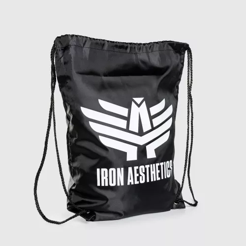 Zsinóros hátizsák Iron Aesthetics Go-To, fekete