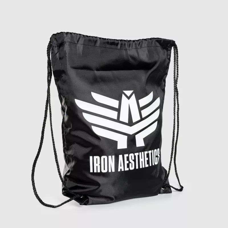 Zsinóros hátizsák Iron Aesthetics Go-To, fekete-2