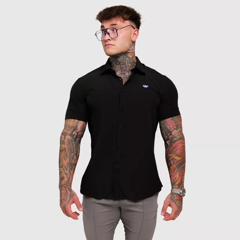 Sztreccs ing Iron Aesthetics Short Slim Stretch, fekete-4