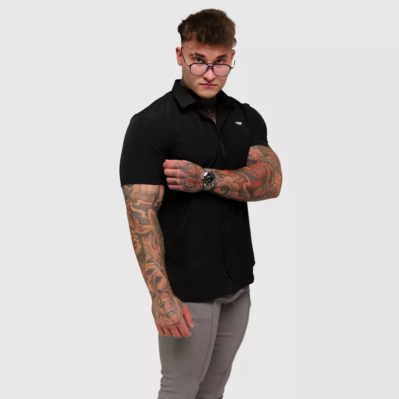 Sztreccs ing Iron Aesthetics Short Slim Stretch, fekete-6