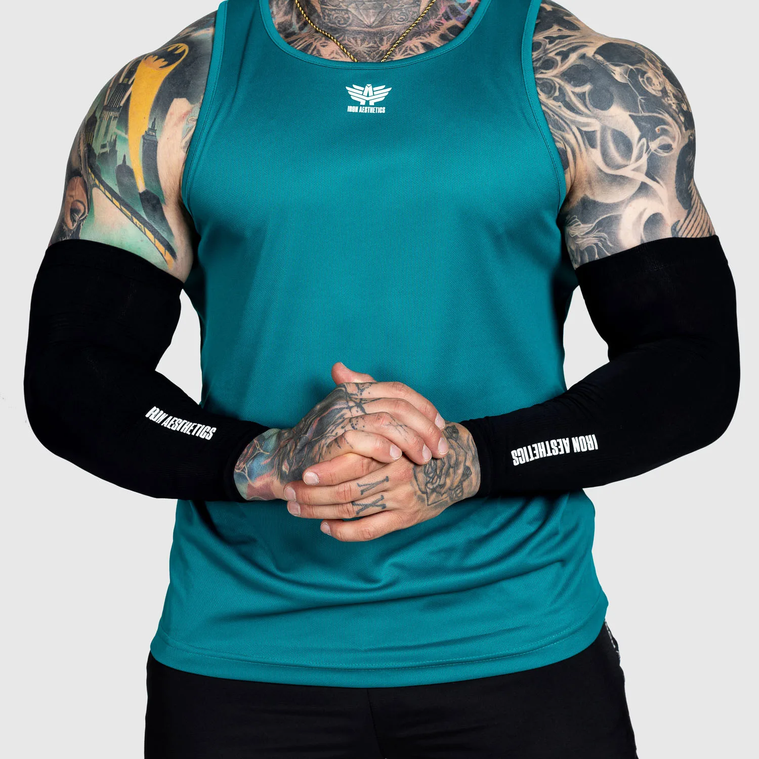 Karvédő  Iron Aesthetics Seamless Arms, fekete-1