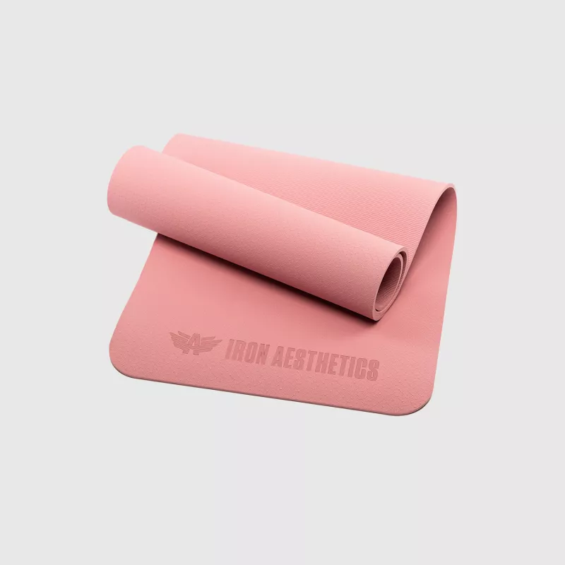 Tornaszőnyeg Iron Aesthetics Yoga Mat, rózsaszín-1