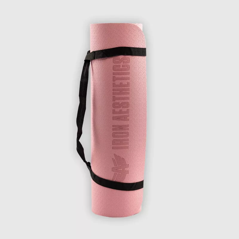 Tornaszőnyeg Iron Aesthetics Yoga Mat, rózsaszín-7