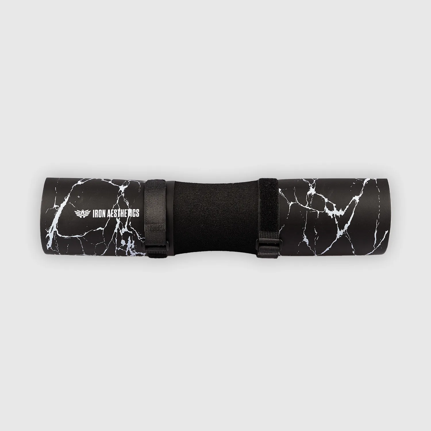 Súlyzópárna Iron Aesthetics Barbell Pad, fekete-1
