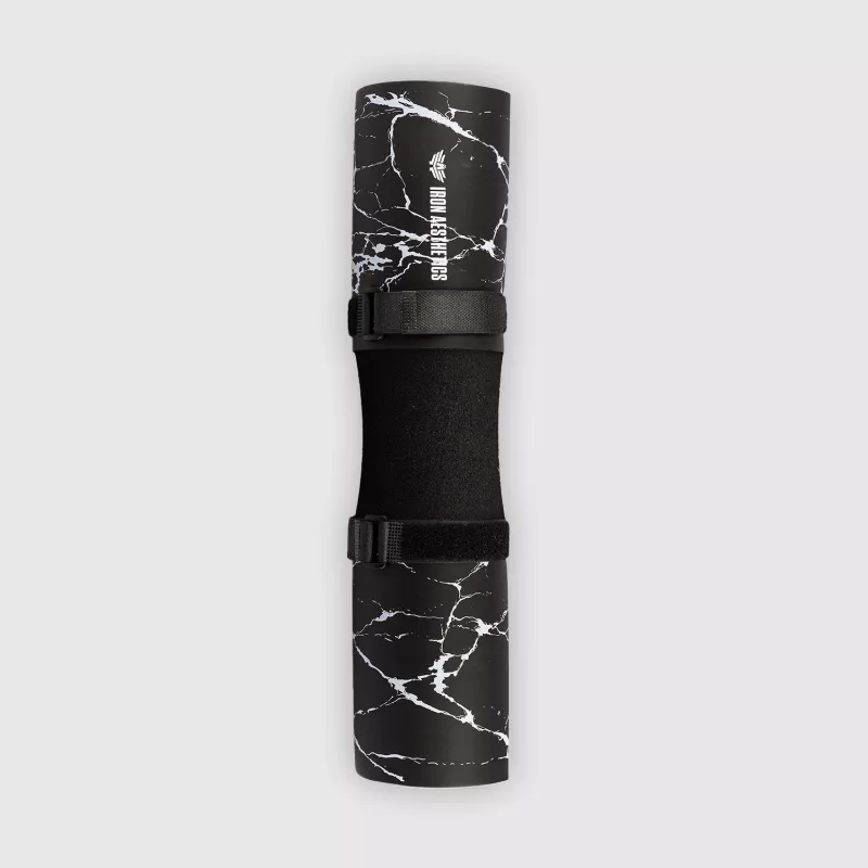 Súlyzópárna Iron Aesthetics Barbell Pad, fekete-2