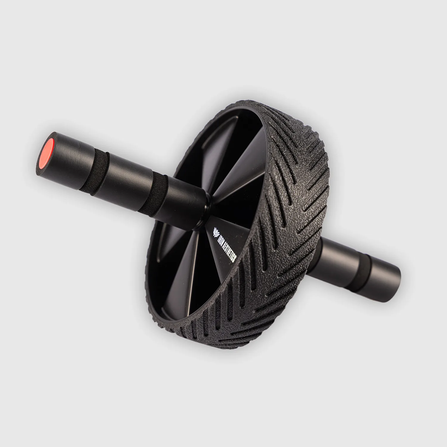 Erősítő kerék Iron Aesthetics Ab Wheel, fekete-1