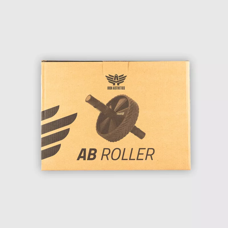 Erősítő kerék Iron Aesthetics Ab Wheel, fekete-2