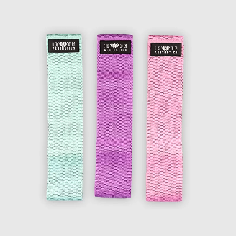 Erősítő gumiszalag szett Iron Aesthetics Booty Bands, color-3