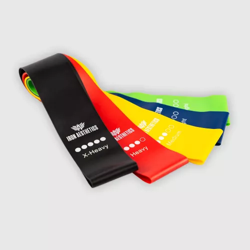 Erősítő gumiszalagszett Iron Aesthetics Resistance Band