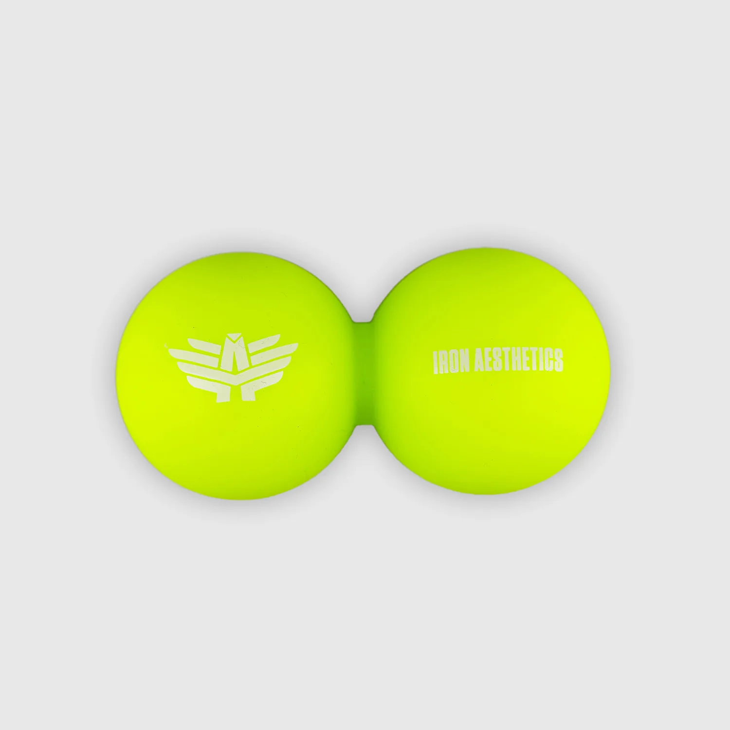 Masszázslabda Iron Aesthetics DuoRoll Ball, zöld-1