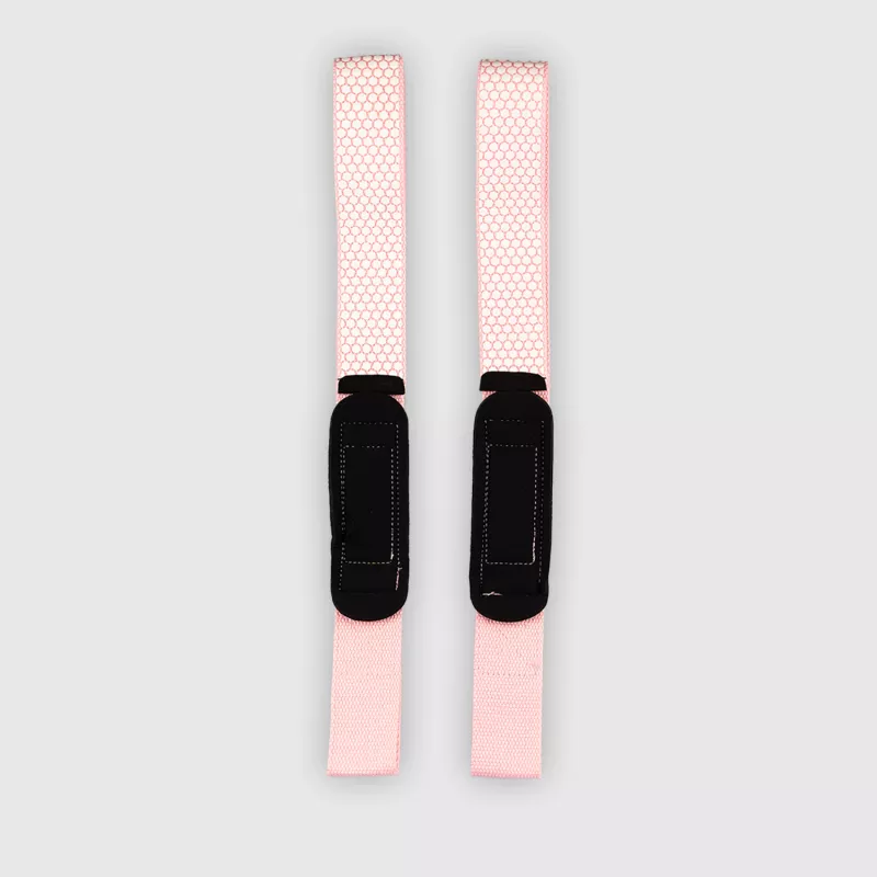 Gurtni csúszásgátlóval Iron Aesthetics Grip Straps, rózsaszín-5