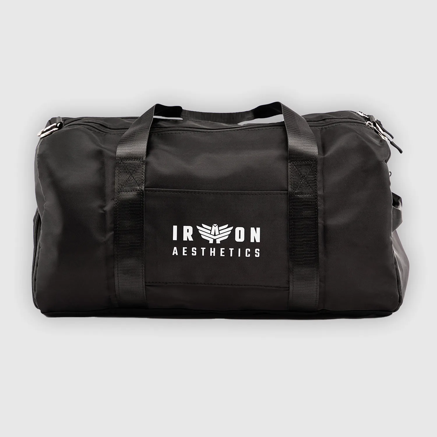 Sporttáska Iron Aesthetics  Trainer, fekete-1