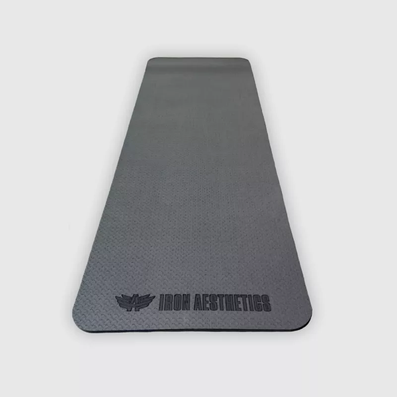 Tornaszőnyeg Iron Aesthetics Yoga Mat, fekete-1