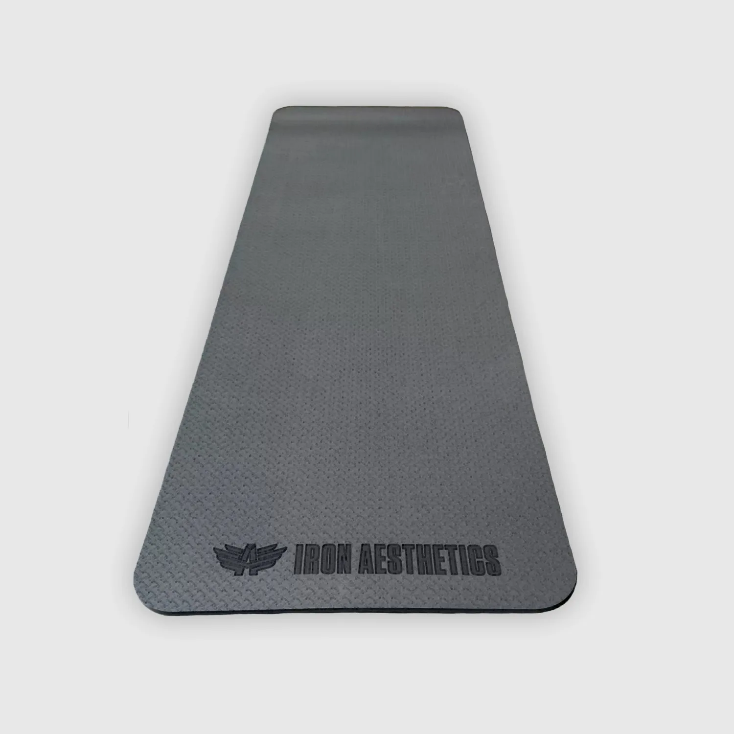 Tornaszőnyeg Iron Aesthetics Yoga Mat, fekete-1