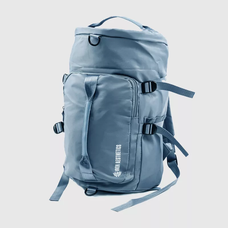 Sporttáska Iron Aesthetics Portable 2in1, kék-3