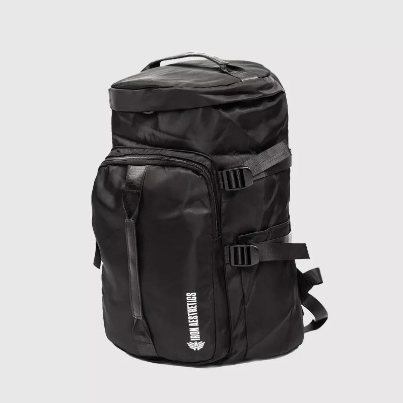 Sporttáska Iron Aesthetics Portable 2in1, fekete-3