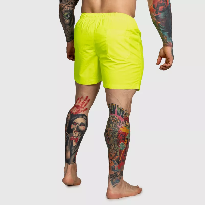 Férfi úszóshort Iron Aesthetics Sunshine, sárga-3