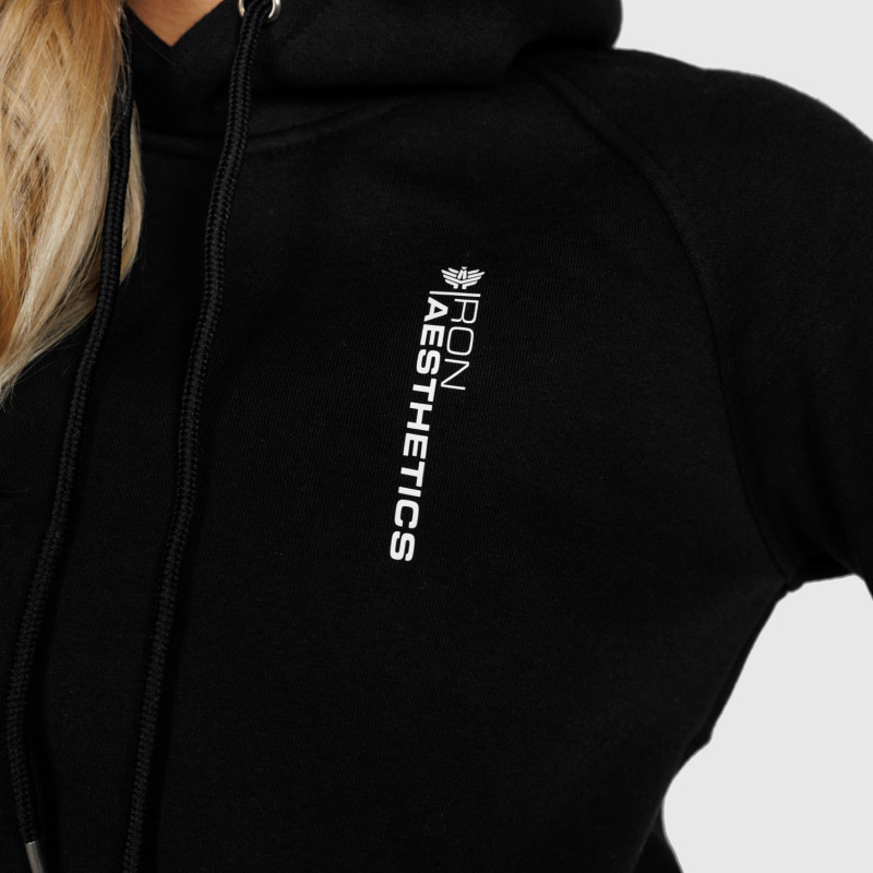 Női sportpulóver Iron Aesthetics Comfy, fekete · záber 8