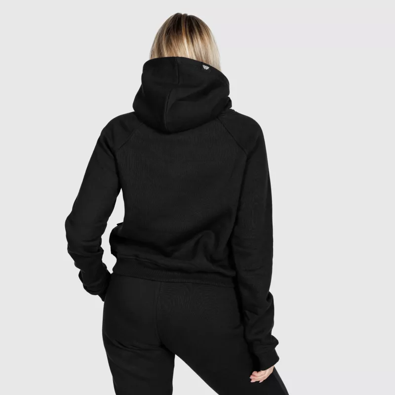 Női sportpulóver Iron Aesthetics Comfy, fekete-3
