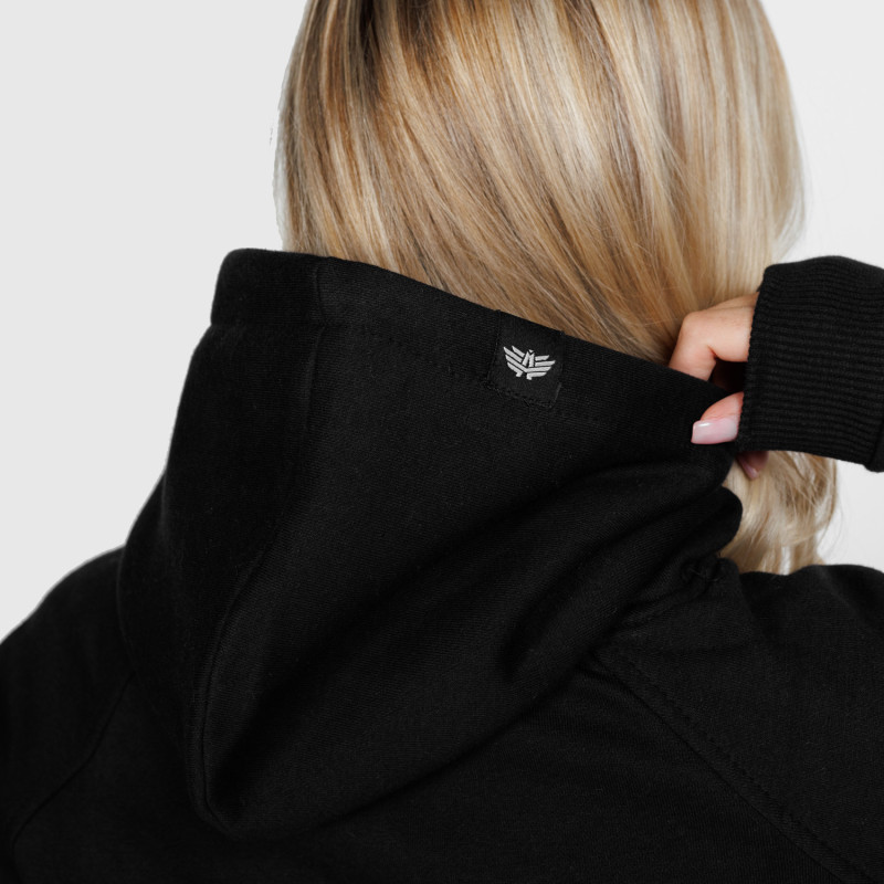 Női sportpulóver Iron Aesthetics Comfy, fekete · záber 7