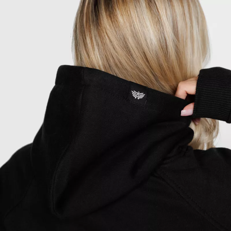 Női sportpulóver Iron Aesthetics Comfy, fekete-7