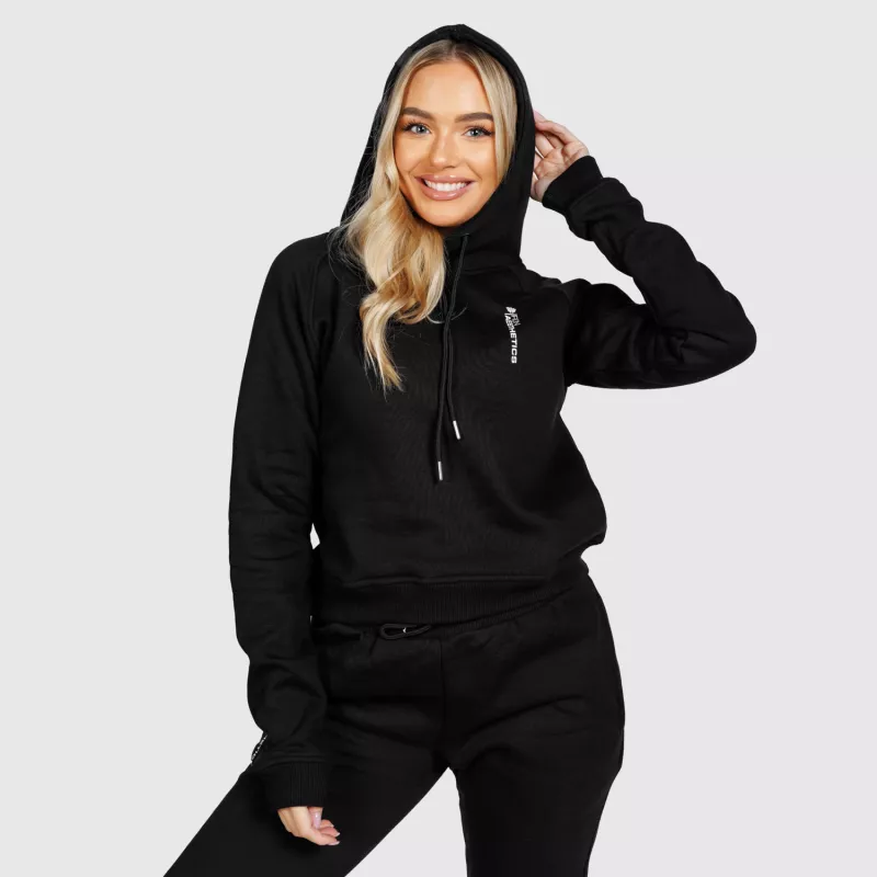 Női sportpulóver Iron Aesthetics Comfy, fekete-4