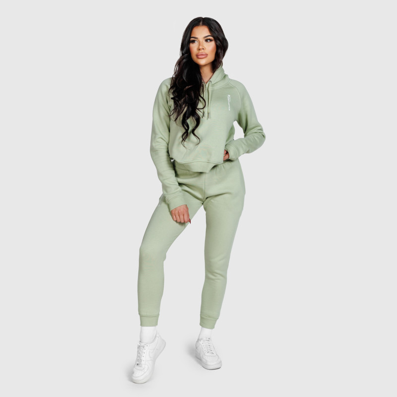 Női sportpulóver Iron Aesthetics Comfy, zöld · záber 7