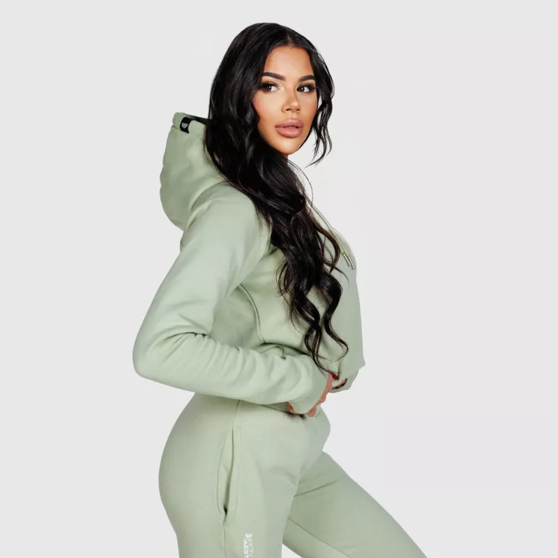 Női sportpulóver Iron Aesthetics Comfy, zöld-5