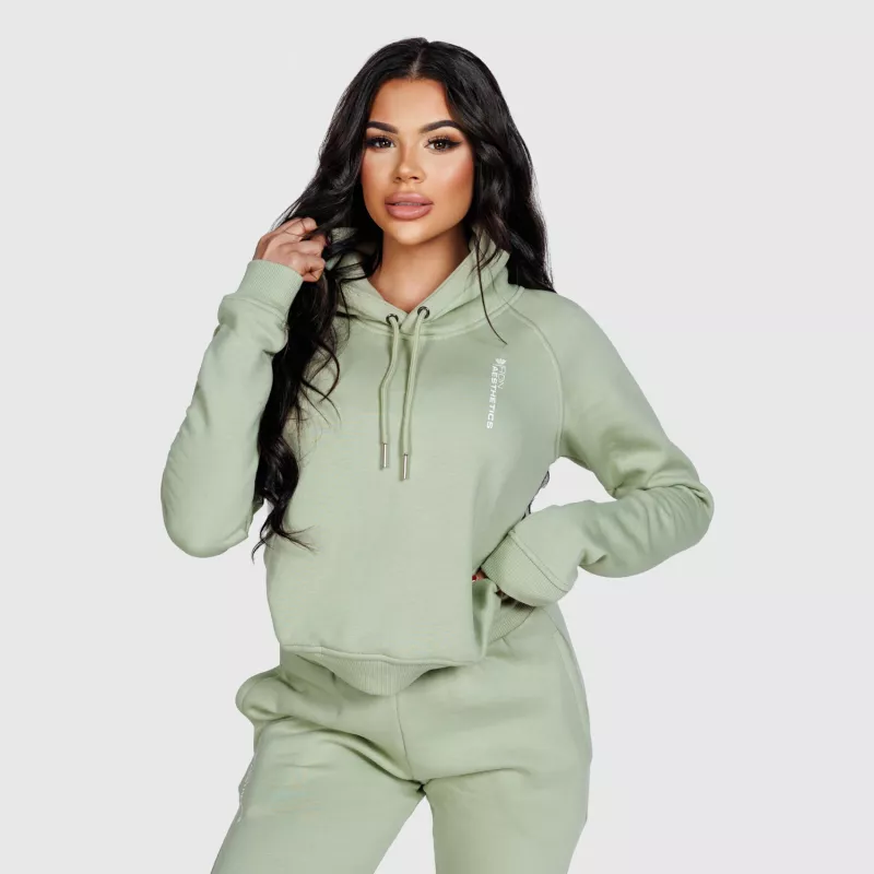 Női sportpulóver Iron Aesthetics Comfy, zöld-1