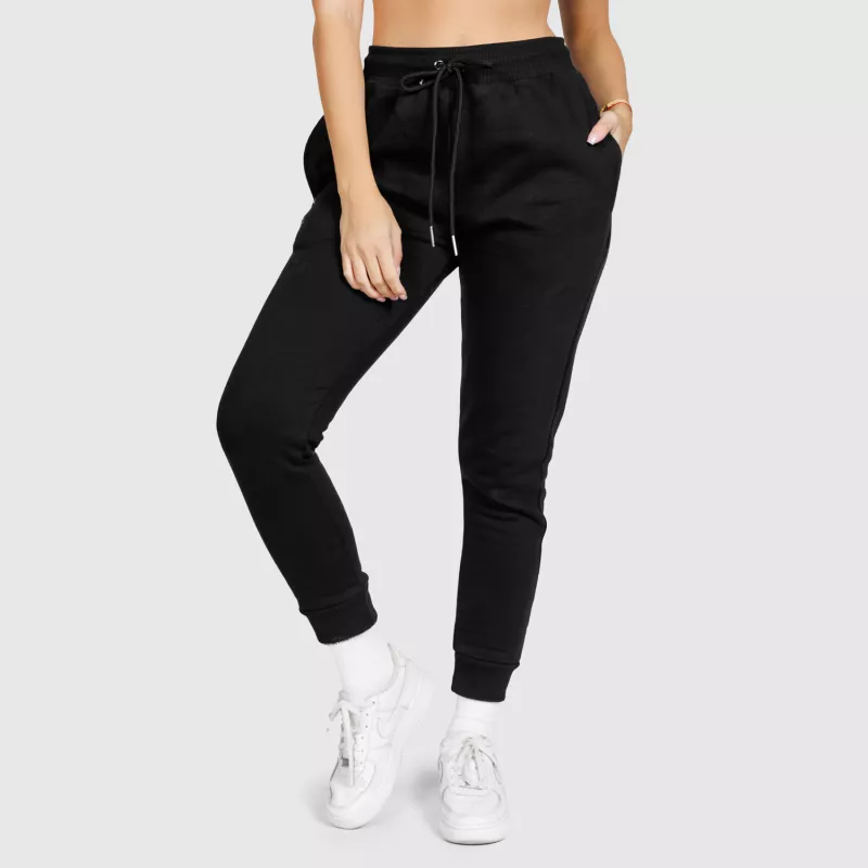 Női sportos melegítőnadrág Iron Aesthetics Comfy, fekete-4