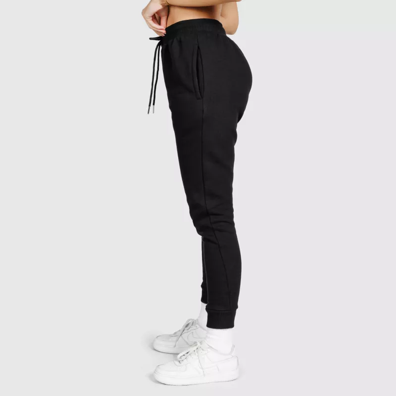 Női sportos melegítőnadrág Iron Aesthetics Comfy, fekete-5