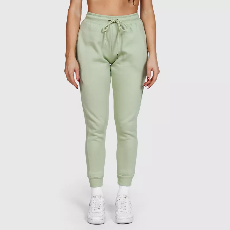 Női sportos melegítőnadrág Iron Aesthetics Comfy, zöld-4