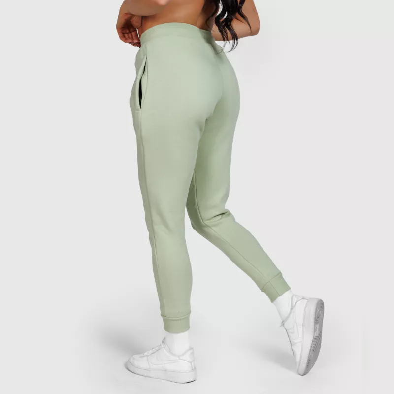 Női sportos melegítőnadrág Iron Aesthetics Comfy, zöld-5