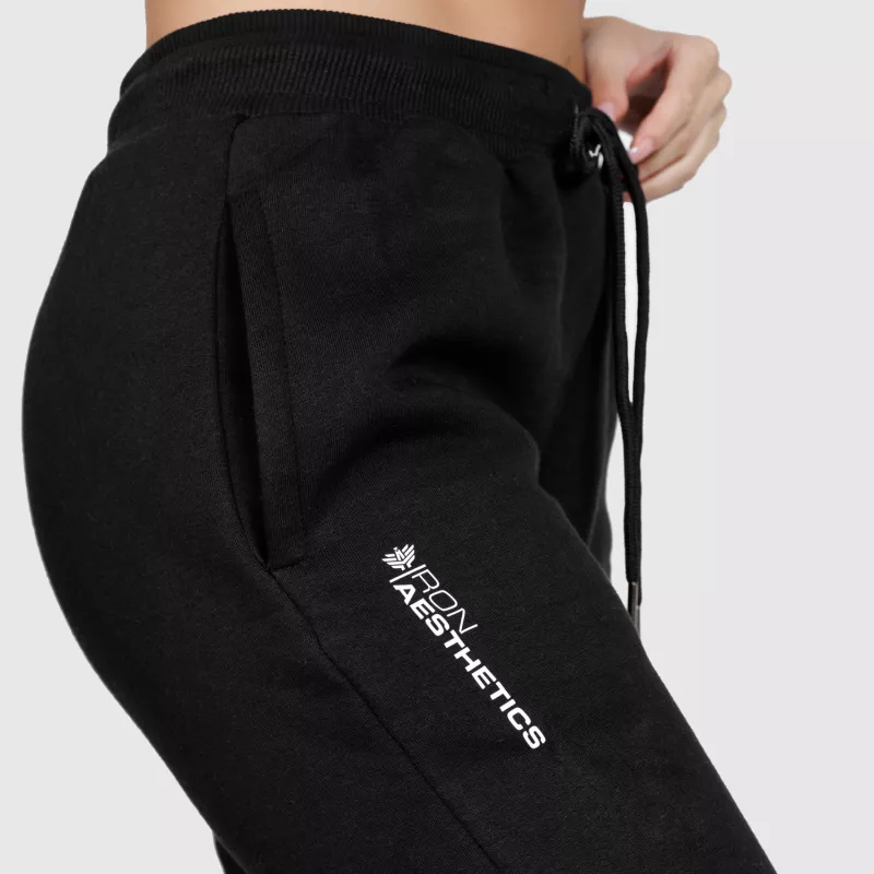 Női sportos melegítőnadrág Iron Aesthetics Comfy, fekete-7