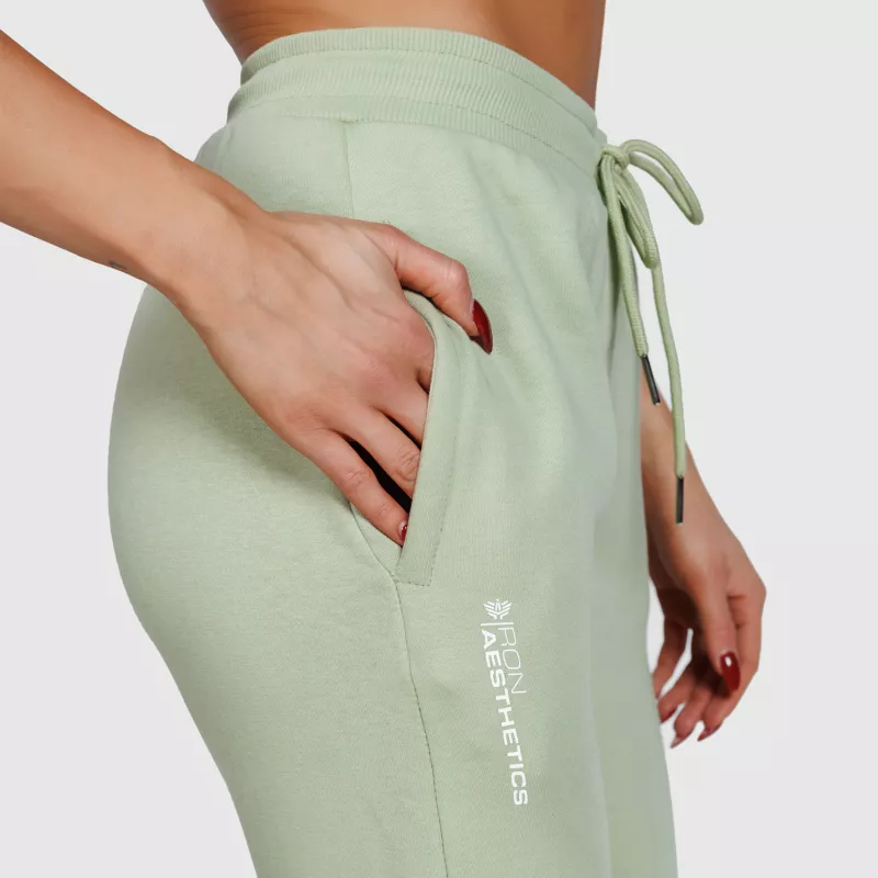 Női sportos melegítőnadrág Iron Aesthetics Comfy, zöld-7