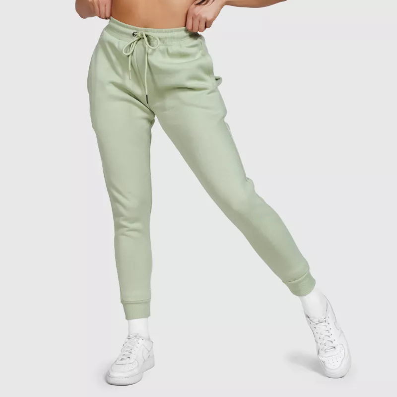 Női sportos melegítőnadrág Iron Aesthetics Comfy, zöld-3