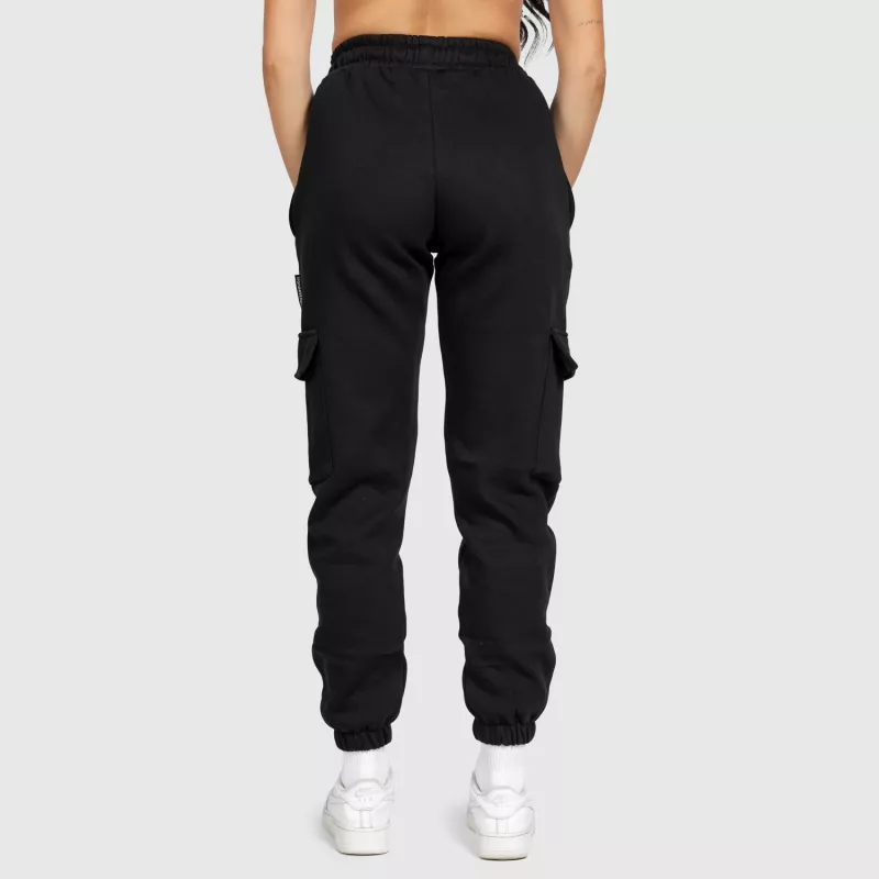 Női oversize szett Iron Aesthetics Cargo, fekete-10