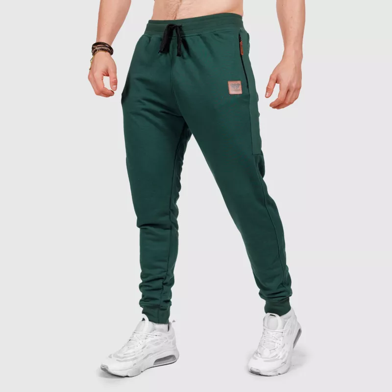 Férfi melegítőnadrág Iron Aesthetics Grade, zöld-1