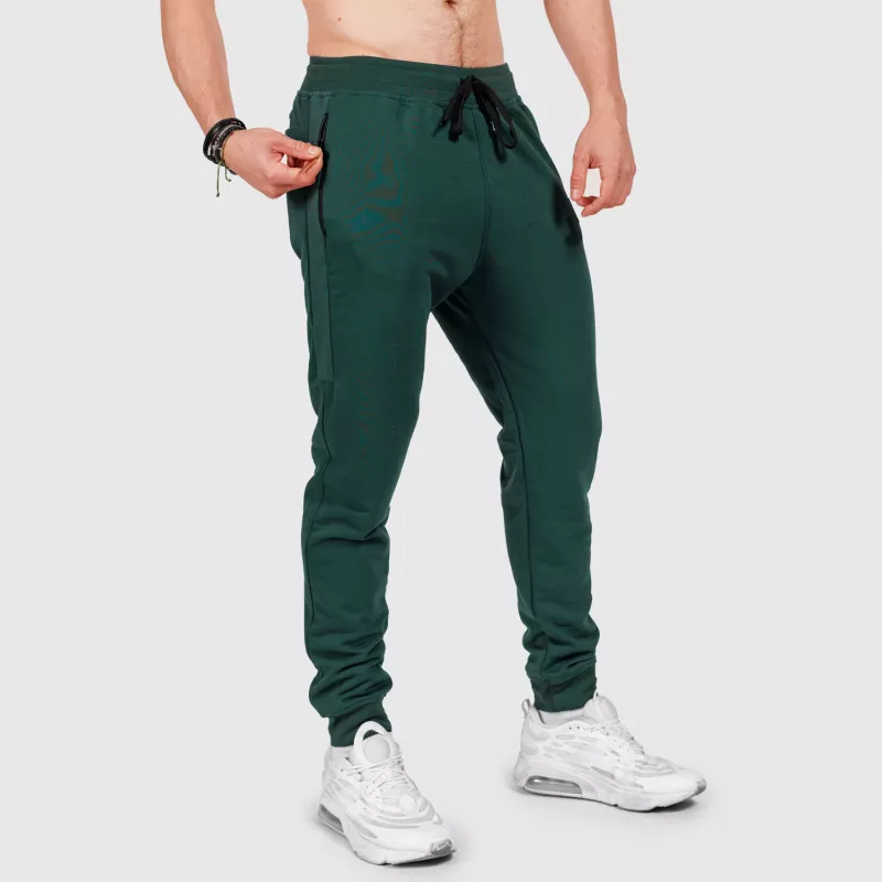 Férfi melegítőnadrág Iron Aesthetics Grade, zöld-4