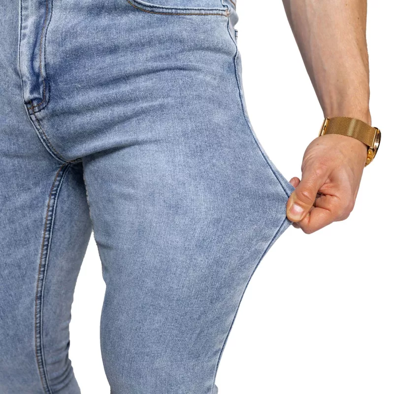 Sztreccs farmer Iron Aesthetics Dynamic, kék-10
