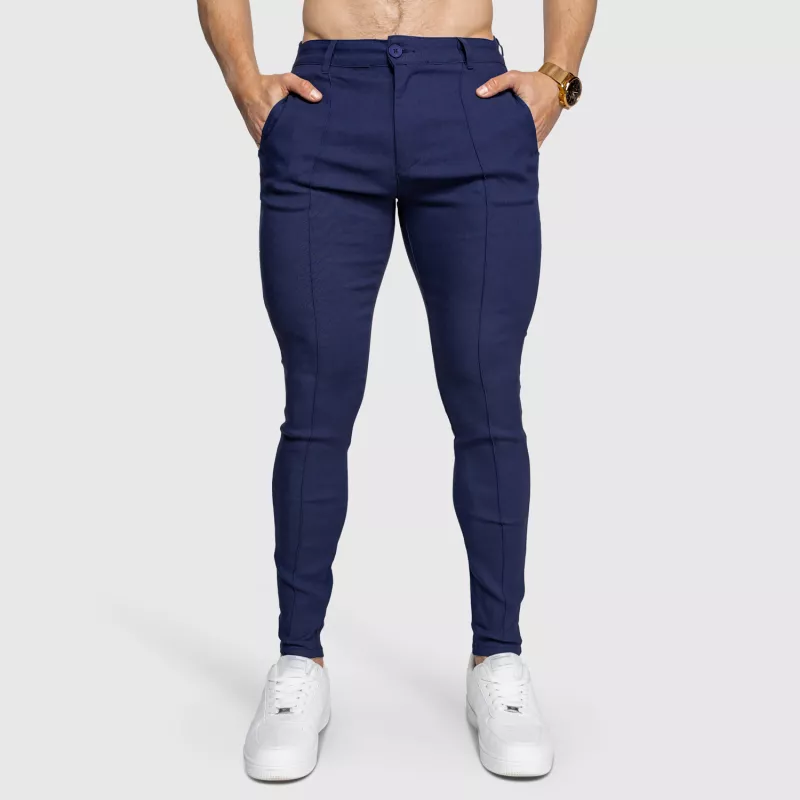 Sztreccs nadrág Iron Aesthetics Excellence, navy-2
