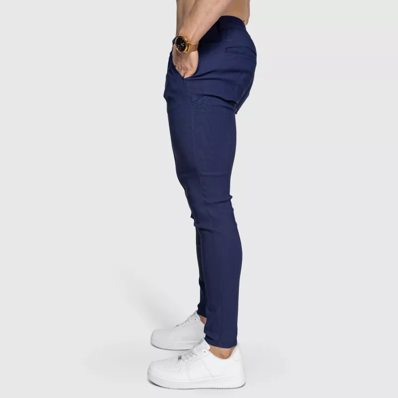 Sztreccs nadrág Iron Aesthetics Excellence, navy-4