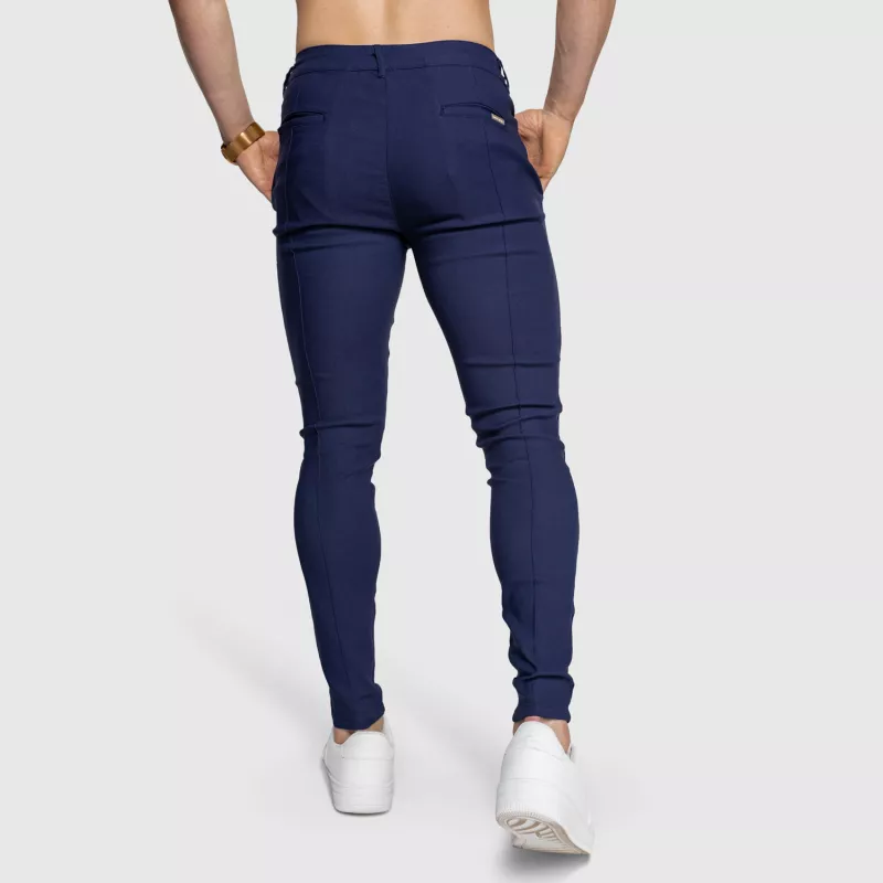 Sztreccs nadrág Iron Aesthetics Excellence, navy-5