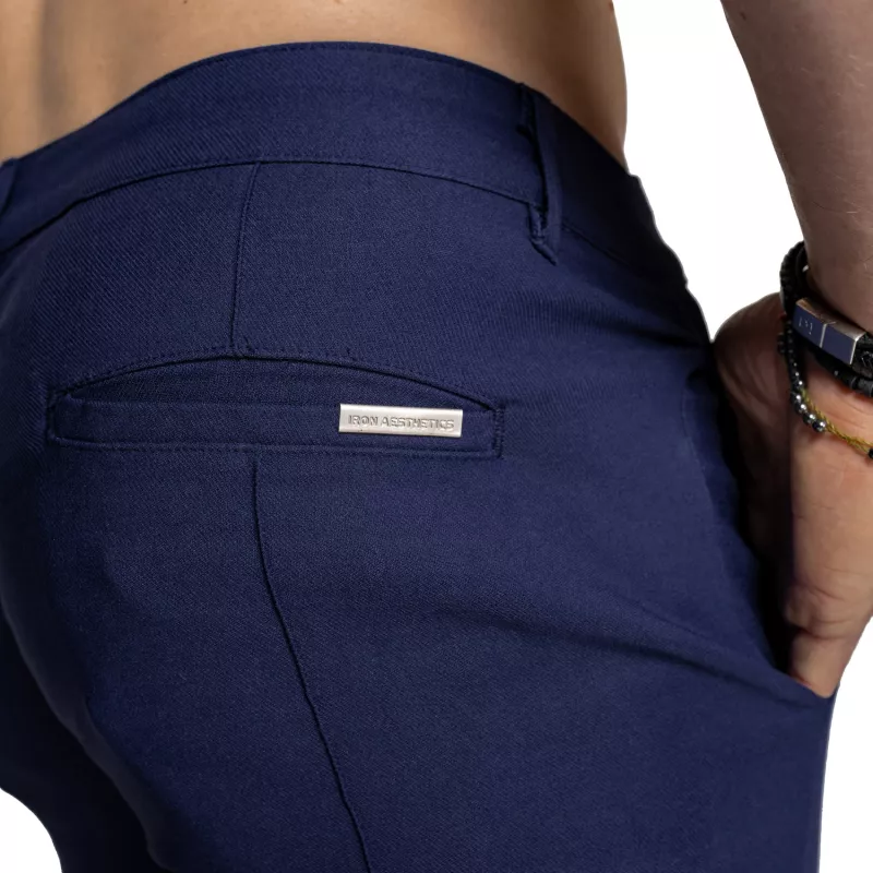 Sztreccs nadrág Iron Aesthetics Excellence, navy-8