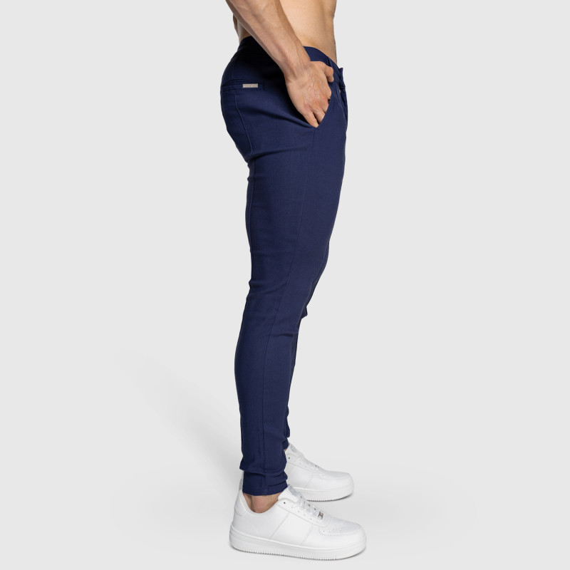 Sztreccs nadrág Iron Aesthetics Excellence, navy · záber 6