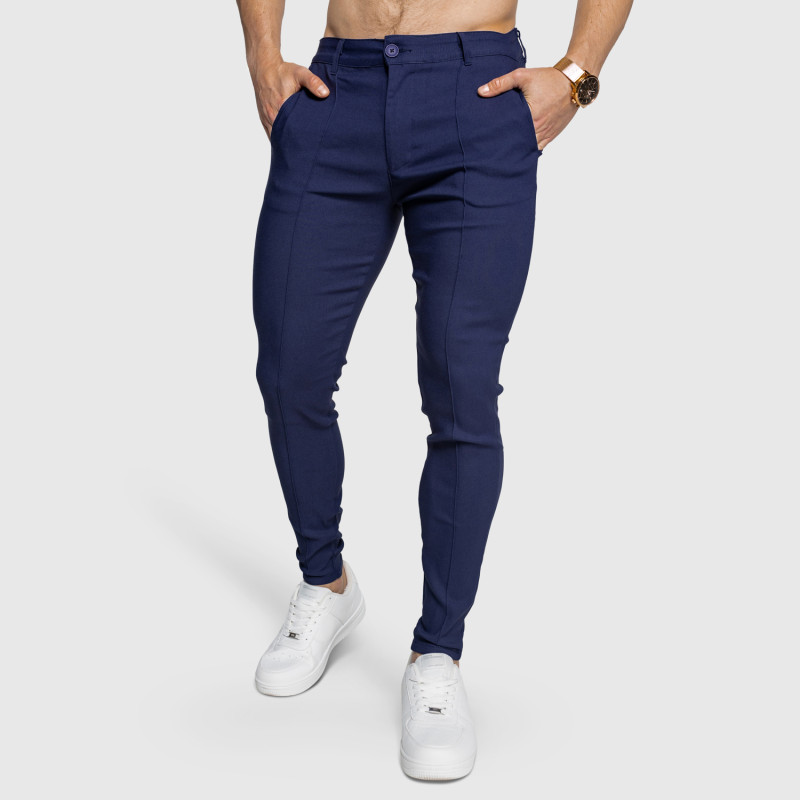 Sztreccs nadrág Iron Aesthetics Excellence, navy · záber 7